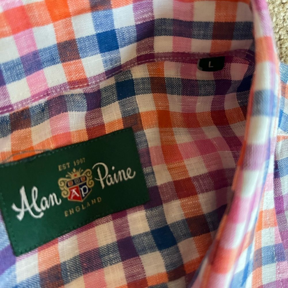 Alan Paine plaid top - Picture 8 of 8